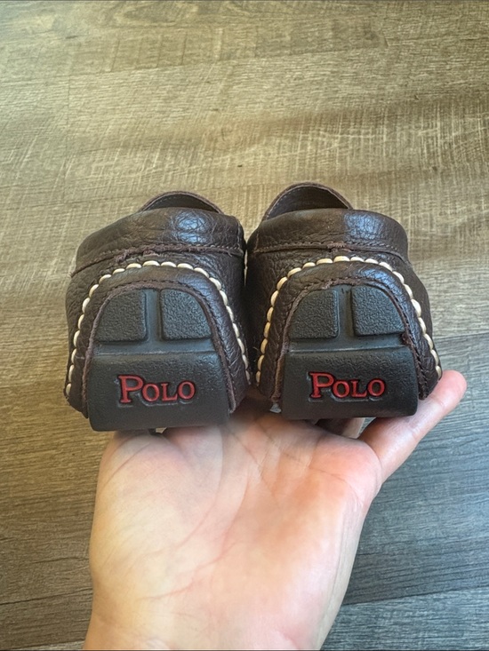 Polo Ralph Lauren Terence Driving Loafer Mens Size 8D Dark Brown Leather main image 6